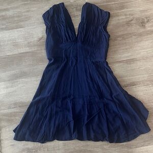 Trashy Diva Navy 1940s Dress